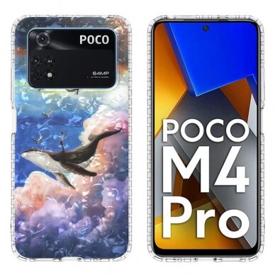 XIAOMI POCO M4 PRO Tracy IMD IML nugarėlė Whale13