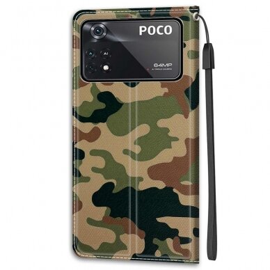 XIAOMI POCO X4 PRO 5G Tracy fashion dėklas Camouflage 5