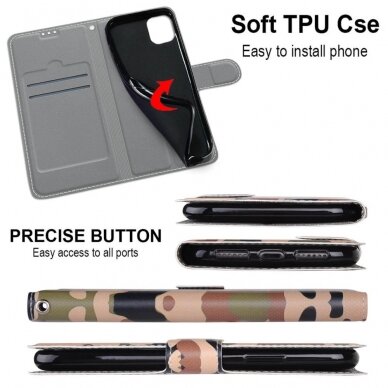 XIAOMI POCO X4 PRO 5G Tracy fashion dėklas Camouflage 6