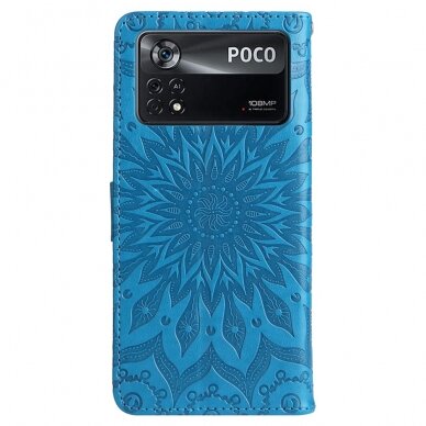 XIAOMI POCO X4 PRO 5G Tracy MEZZO mėlynas Mandala dėklas 5