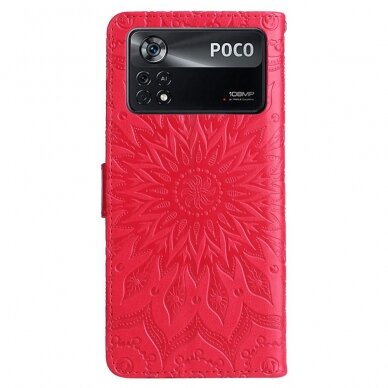 XIAOMI POCO X4 PRO 5G Tracy MEZZO rožinis Mandala dėklas 5