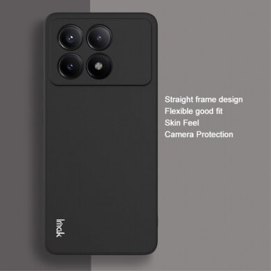 Xiaomi POCO X6 PRO 5G black IMAK UC-4 nugarėlė 1