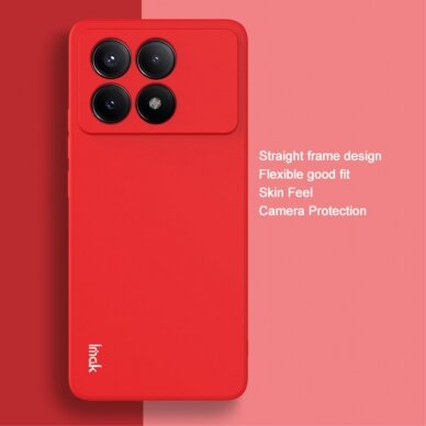 Xiaomi POCO X6 PRO 5G red IMAK UC-4 nugarėlė 1