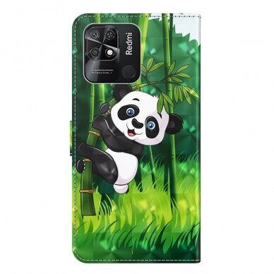 XIAOMI REDMI 10C/POCO C40 Tracy fashion dėklas Panda Climbing 2