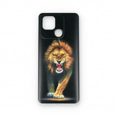 XIAOMI REDMI 10C/POCO C40 clear nugarėlė Lion Design00101