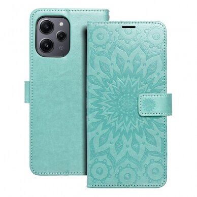 Xiaomi Redmi 12 MEZZO green Mandala dėklas