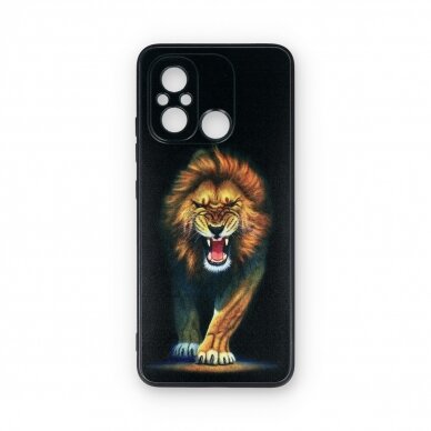 Xiaomi Redmi 12C black nugarėlė Lion Design00101