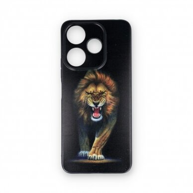 Xiaomi Redmi 13 black nugarėlė Lion Design00101 1