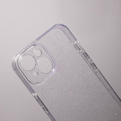 Xiaomi Redmi 13 clear Crystal Glitter nugarėlė 6