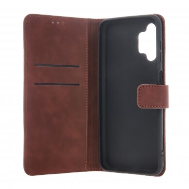 Xiaomi Redmi 13C/Poco C65 brown VELVET dėklas 4