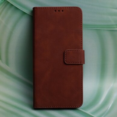 Xiaomi Redmi 13C/Poco C65 brown VELVET dėklas 6