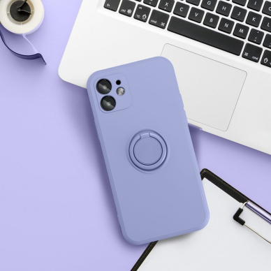 Xiaomi Redmi 14C / Poco C75 purple SILICONE RING nugarėlė 4