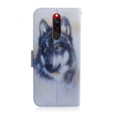 XIAOMI REDMI 8/8A Tracy fashion dėklas Wolf 2