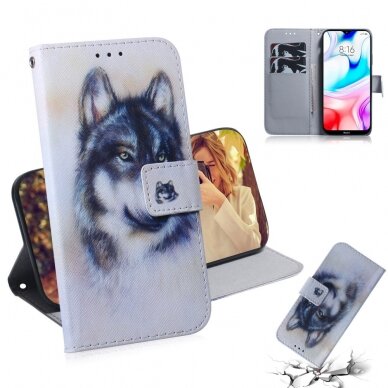 XIAOMI REDMI 8/8A Tracy fashion dėklas Wolf