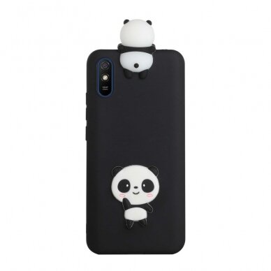 Xiaomi Redmi 9A juoda nugarėlė Panda 4D