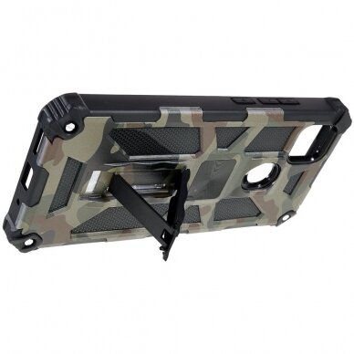 Xiaomi Redmi 9C/10A žalia camouflage ARMOR METAL nugarėlė 6