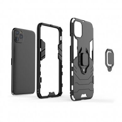 Xiaomi Redmi 9C/10A juoda RING ARMOR nugarėlė 3