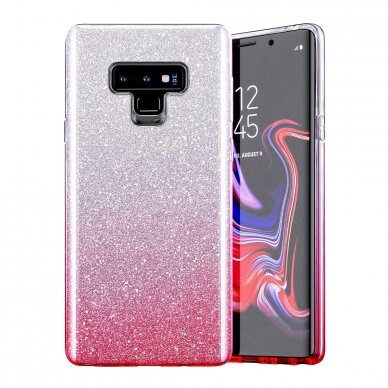 Xiaomi Redmi 9C/10A rožinė Glitter3 nugarėlė