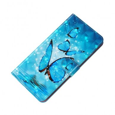 XIAOMI REDMI 9T /POCO M3 Tracy fashion 3D dėklas Blue Butterfly 6