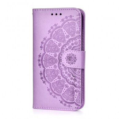 XIAOMI REDMI 9T /POCO M3 violetinis Tracy Print dėklas Mandala 2