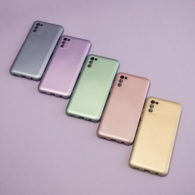 XIAOMI REDMI 9T/POCO M3 melsva METALLIC nugarėlė 5