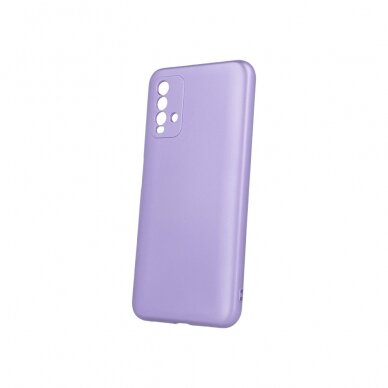 XIAOMI REDMI 9T/POCO M3 violetinė METALLIC nugarėlė