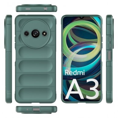 XIAOMI REDMI A3 green Tracy Anti-slip Rugged nugarėlė 6