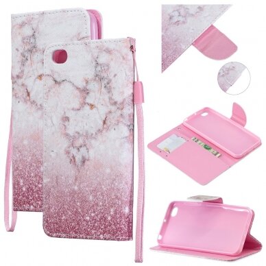 Xiaomi REDMI GO tracy fashion dėklas Rose Marble