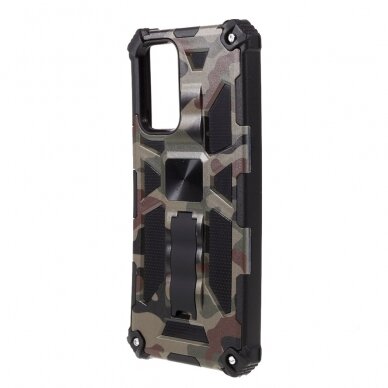 Xiaomi REDMI NOTE 10 PRO/10 PRO MAX green camouflage ARMOR METAL nugarėlė 1