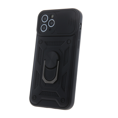 XIAOMI REDMI NOTE 11 PRO black RING ARMOR WITH CAMSHIELD nugarėlė 4