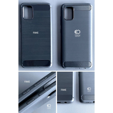 Xiaomi REDMI NOTE 11 PRO juoda TECH LYGCARBON nugarėlė 9