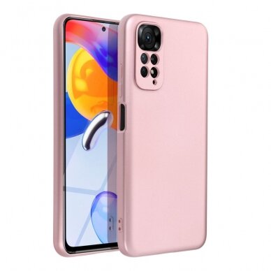 XIAOMI REDMI NOTE 11 PRO violetinė METALLIC nugarėlė 1