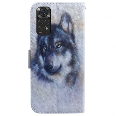 XIAOMI REDMI NOTE 11/11S Tracy fashion dėklas White Wolf 2