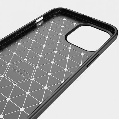 XIAOMI REDMI NOTE 11/11S black LYGCARBON nugarėlė 7