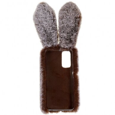 XIAOMI REDMI NOTE 11/11S brown nugarėlė Fluffy Rabbit 4