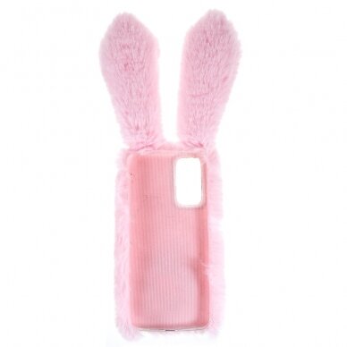 XIAOMI REDMI NOTE 11/11S pink nugarėlė Fluffy Rabbit 4