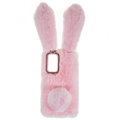 XIAOMI REDMI NOTE 11/11S pink nugarėlė Fluffy Rabbit