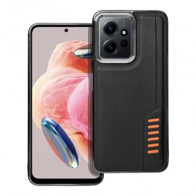 Xiaomi Redmi Note 12 black MILANO nugarėlė