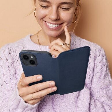 Xiaomi Redmi Note 12 mėlynas DUAL POCKET dėklas 5