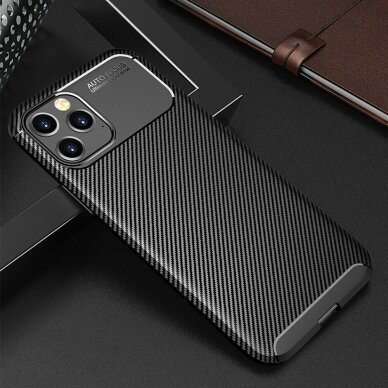 Xiaomi Redmi Note 12 PRO PLUS black CARBON FIBER nugarėlė 5