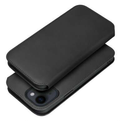 Xiaomi Redmi Note 12 PRO PLUS juodas DUAL POCKET dėklas 1