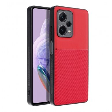 Xiaomi Redmi Note 12 PRO PLUS raudona NOBLE nugarėlė 1