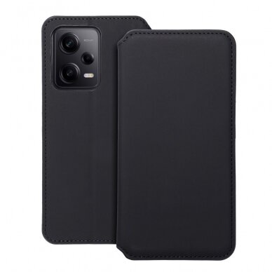 Xiaomi Redmi Note 12 PRO 5G /POCO X5 PRO juodas DUAL POCKET dėklas