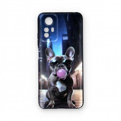 Xiaomi Redmi Note 12S black nugarėlė Bulldog Design00322