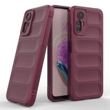 Xiaomi Redmi Note 12S bordo Tracy Anti-slip Rugged nugarėlė 1