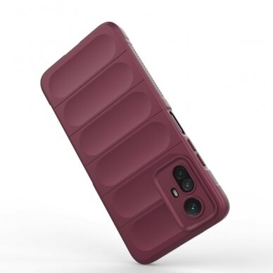 Xiaomi Redmi Note 12S bordo Tracy Anti-slip Rugged nugarėlė 2