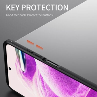 Xiaomi Redmi Note 12S juoda MAGNETIC RING nugarėlė 2