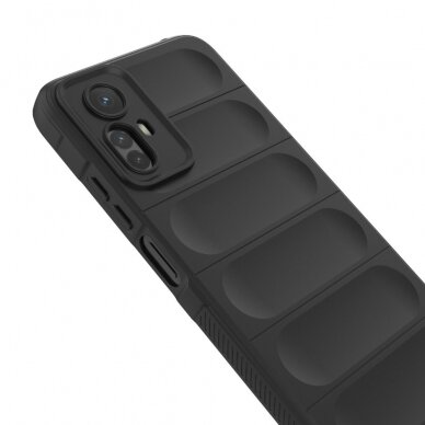 Xiaomi Redmi Note 12S juoda Tracy Anti-slip Rugged nugarėlė 7