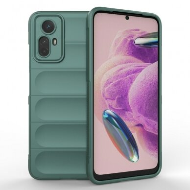 Xiaomi Redmi Note 12S žalia Tracy Anti-slip Rugged nugarėlė