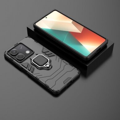 Xiaomi Redmi Note 13 5G black RING ARMOR nugarėlė 4